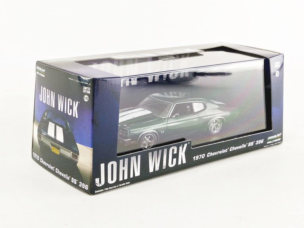 Greenlight 86541 1: 43 John Wick (2014) - 1970 Chevrolet Chevelle SS 396