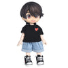 XiDonDon Doll Clothes Pants Shorts for ob11,1/12 bjd,Molly,Body9,GSC Body bjd Doll Clothes Doll Accessories (Denim Blue)