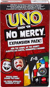 Mattel Games UNO Show ‘em No Mercy Expansion Pack with Extra Cards, Coins, Special Rules & Tougher Penalties for Kid, Adult & Family Nights