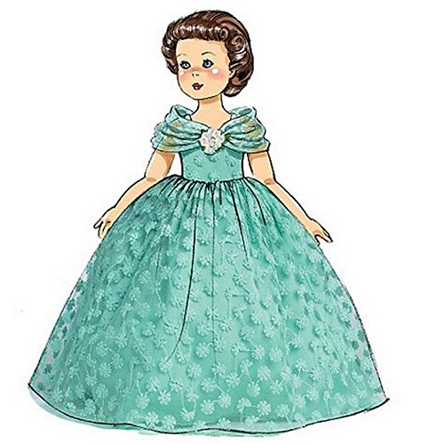 Butterick Patterns B6336 Retro Outfits for 18 Inch Doll, One Size