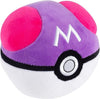 Pokemon 4" Plush- Figure Toy - Master Ball Pokéball - Soft Stuffed Weighted Bottom Plush