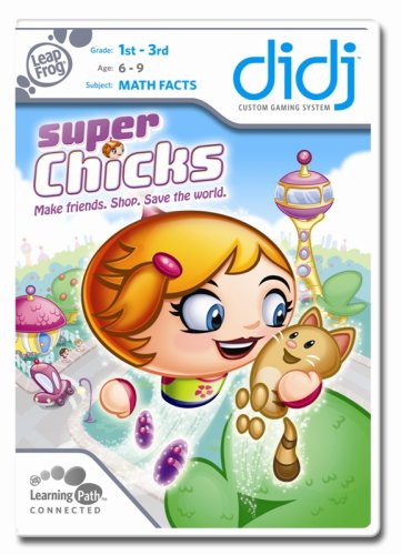 LeapFrog Didj Custom Learning Game Super Chicks!