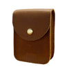 aolaso Genuine Leather Playing Card Case, Single Deck Playing Card Box,Leather Pouch Multipurpose with Belt Clip for Carrying Cards Small Tools