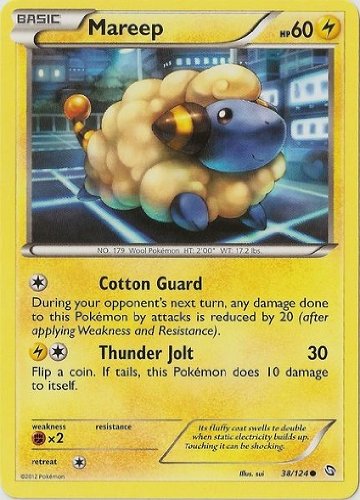 Pokemon - Mareep (38) - BW - Dragons Exalted