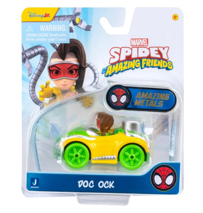 Spidey & Amazing Friends - Amazing Metals - Doc Ock Diecast Toy Vehicle
