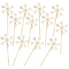 DIY Mini Star Pinwheels - Set of 12 - USA, Fourth of July Crafts for Kids and Fun Home Activities
