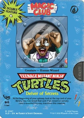 Magic: The Gathering Secret Lair x Teenage Mutant Ninja Turtles: VHS Villains Non-Foil Edition