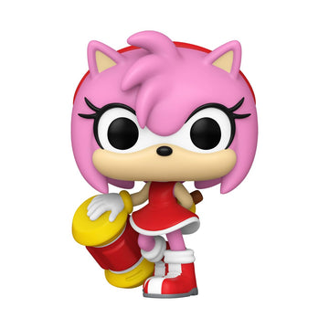 Funko POP! Games: Sonic - Amy Rose - Sonic The Hedgehog - Collectable Vinyl Figure - Gift Idea - Official Merchandise - for Kids & Adults - Games Fans