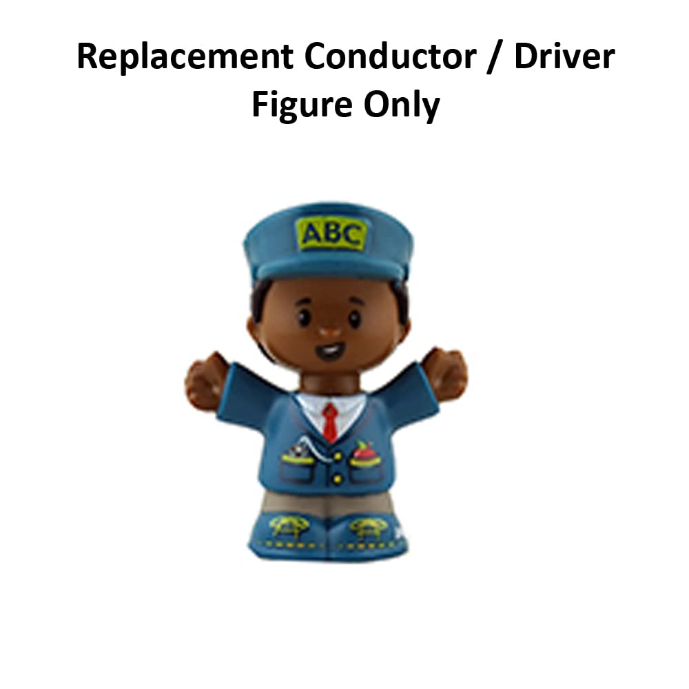 Replacement Part for Fisher-Price Little People Big ABC Animal Train Playset - HCL79 ~ Replacement Conductor/Driver Figure