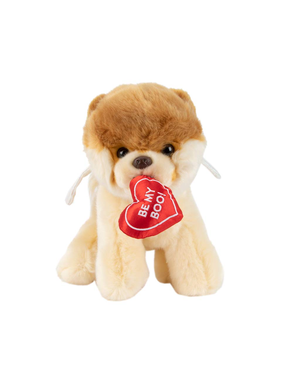 GUND Boo World's Cutest Dog Valentine's Day Cupid Angel Plush Stuffed Animal, 9"