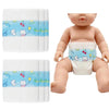 Reborn Baby Dolls Diapers for 17-24 inch Newborn Reusable 6-Piece Pack Fit