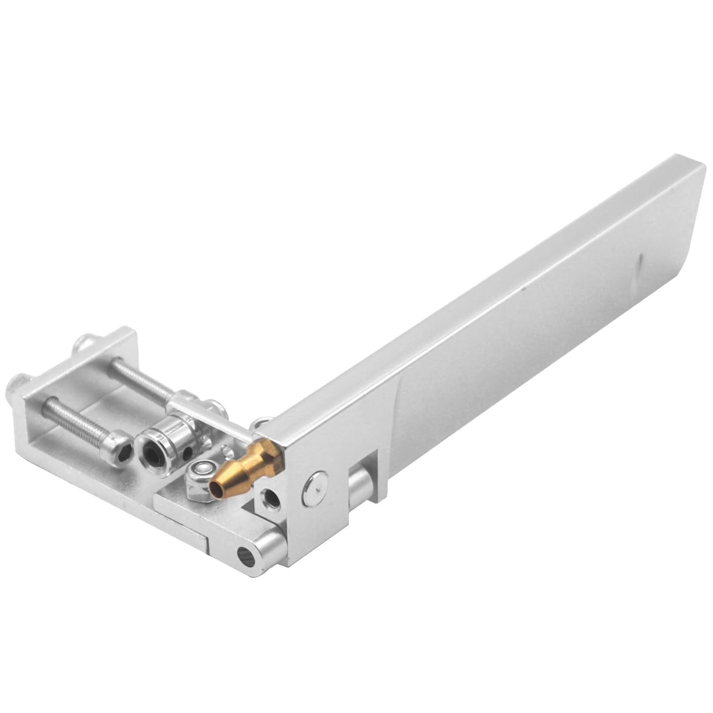 Vgoohobby Aluminum Alloy RC Boat Rudder with Water Pickup Suction Absorbing Steering Compatible with Electric Gas Power Remote Control RC Model Boat