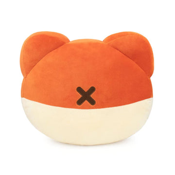 Anirollz Stuffed Animal Plush Toy - 15" Large Plush Face Cushion Doll | Soft, Squishy, Cute, Comfort, Safe | Birthday Gift Kawaii Fox Character Pillow