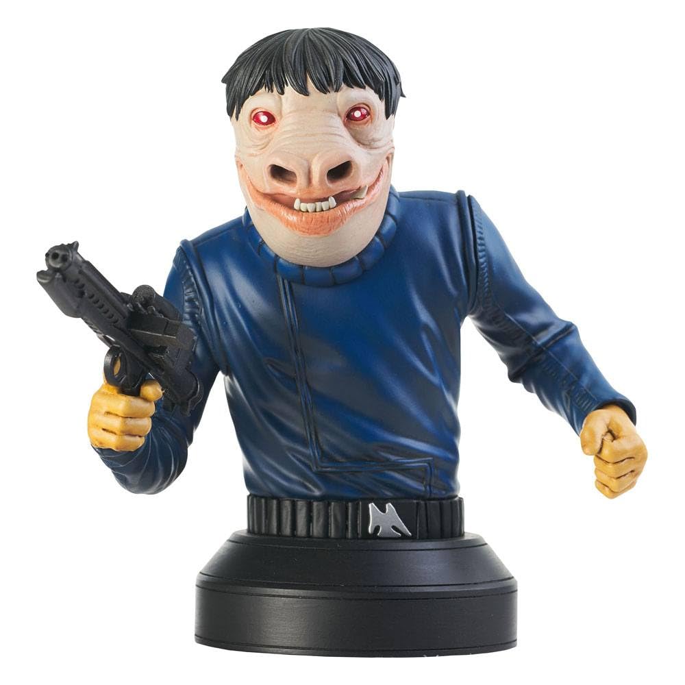 DIAMOND SELECT TOYS Star Wars: A New Hope: Blue Snaggletooth 1:6 Scale Bust, Multicolor