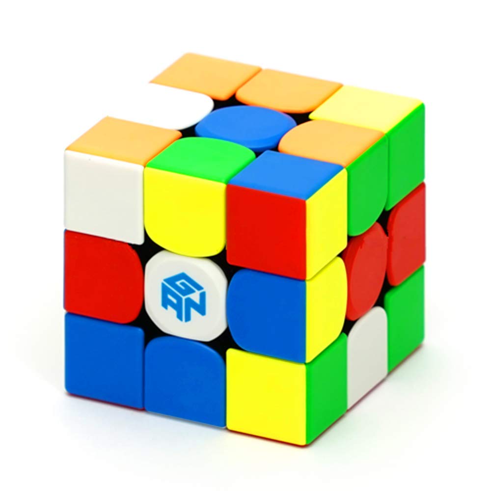 CuberSpeed Gan 356 RS 3x3 stickerelss Magic Cube GAN 356 R S 3x3x3 Speed Cube Puzzle (356RS Version)
