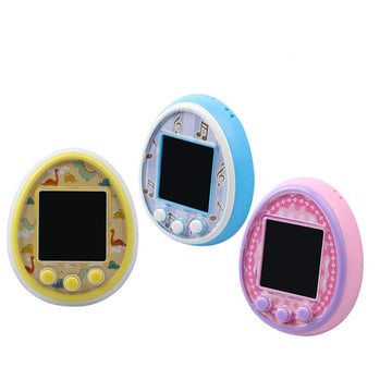 Electronic Pet Game Machine, Pets Game Machine Handheld Virtual Pet Toy for Children and Adults, USB Charging