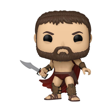 Funko POP! Movies: 300 - King Leonidas - 1/6 Odds for Rare Chase Variant - 300 The Movie - Collectable Vinyl Figure - Gift Idea - Official Merchandise
