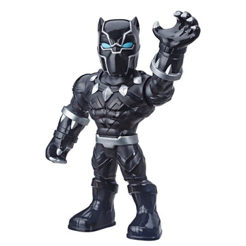 Playskool Heroes Marvel Super Hero Adventures Mega Mighties Black Panther Collectible 10" Action Figure, Toys for Kids Ages 3 & Up