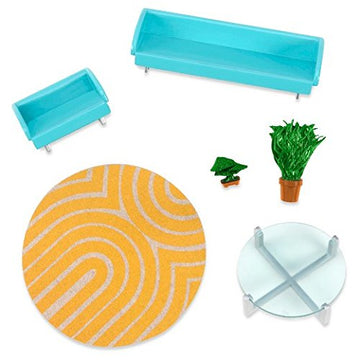 Lori Doll Dollhouse Urban Living Room Furniture Set