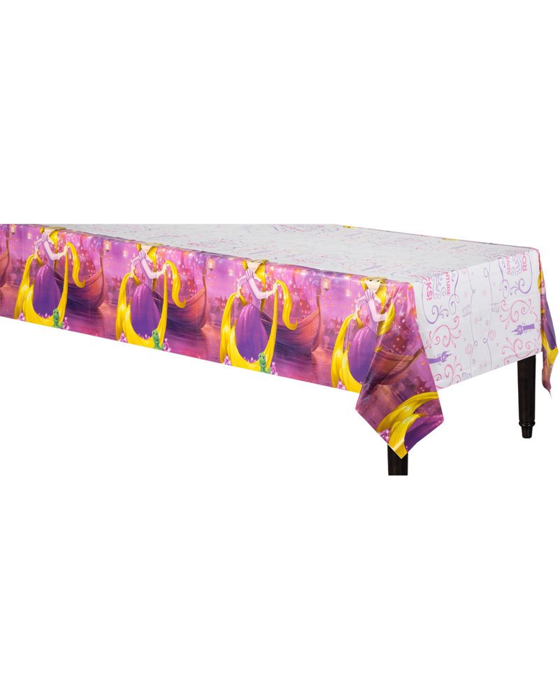 American Greetings Rapunzel 54" x 96" Plastic Table Cover