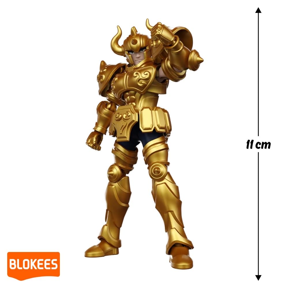 BLOKEES Saint Seiya, Galaxy Version, GV03, Gold Zodiac ?, 9 Model Kit Myster Boxes, Assembly Required, 10+