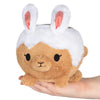 Squishable - Snugglemi Snackers Cinnabunny - SynthiSquish Collection - 8 in - Soft Toy Collectible Stuffed Animal - Beans