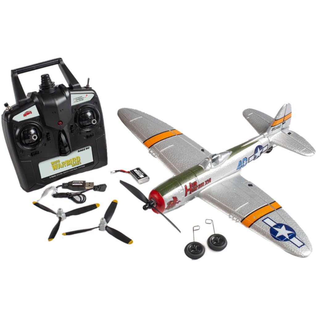 Rage RC P-47 Thunderbolt Micro RTF Airplane