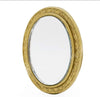 Miniature Dollhouse Mirror European Frame Mirror Dollhouse Victorian Baroque Wall Decor Miniature Bedroom Mini Furniture Accessory for 1/12 Dollhouse