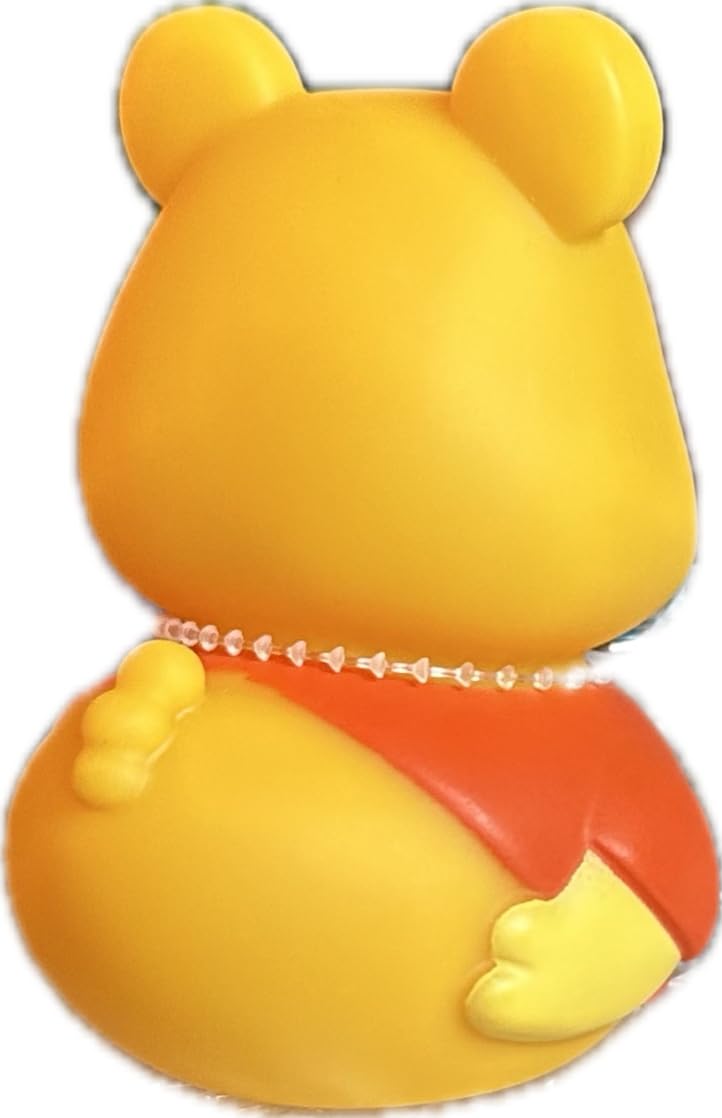 Just Play Rubber Ducks - Winnie The Bear, 3" Bath Toy