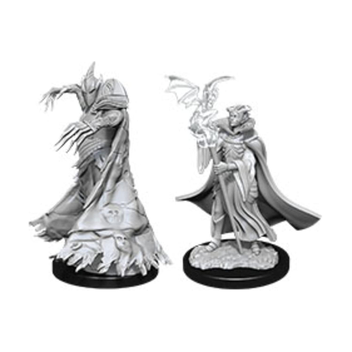Wizkids: Pathfinder Battles: Deep Cuts - Cultist & Devil Unpainted Plastic Miniature