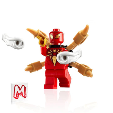 LEGO Marvel Super Heroes Spider-man Minifigure - Iron Spider Armor (with Mechanical Arms and Power Blasts)