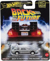 Hot Wheels Premium Back to The Future Time Machine - Real Riders