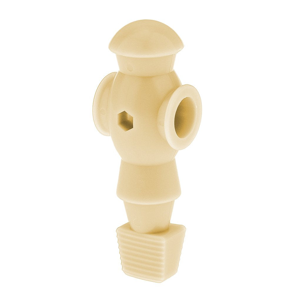 freneci 5/8 Inch Table Soccer Men Dynamo Foosball Man for Indoor Game Replacement - Beige
