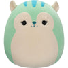 Squishmallows Squishmallow Plush Toy Fuyuki the Green Squirrel 20 cm Cuddly Toys
