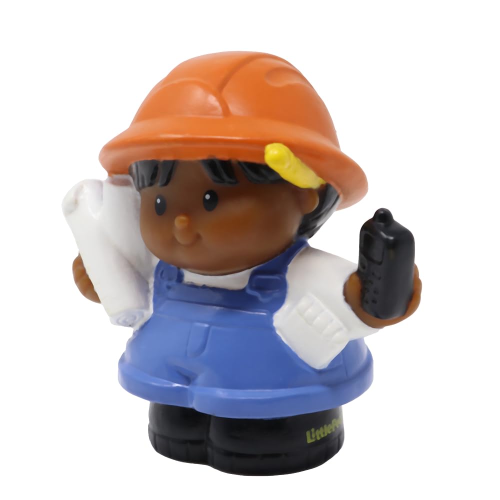Fisher-Price Replacement Part for Collectible Little People Construction Crane and Quarry Building Playset C0300 - Replacement African-American