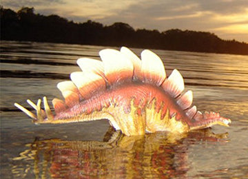 Safari Ltd. Stegosaurus Figure - Detailed 6.75" Dinosaur Model - Educational Toy for Boys, Girls, and Kids Ages 3+