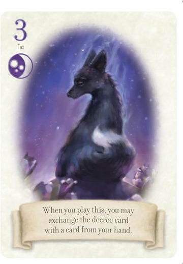 Renegade Game Studios Fox in the Forest ,2 Player Card Games, Trick-Taking Strategy Game for Adults, Compact Travel Board Game, 30 min