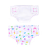 Tomaibaby Doll Clothes 2pcs Diapers, Adjustable Underwear Reusable Diapers for 14-18 Inch Baby Dolls