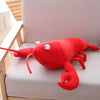 XIZHI Lobster Plush Stuffed Animal Toy Lobster Pillow Suitable for Christmas and Birthday with Huggable Gifts (Red-Small)