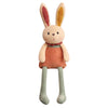 Ninqukico Plush Bunny -17'' Stuffed Animal Rabbit Pull-Out Ears and Legs, Cute Bunny Rabbit Soft Plushie Toy for Girls or Baby