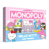 Monopoly: Hello Kitty and Friends, Buy, Sell, Trade Buildings from The Animated Series, Featuring My Melody, Badtz-Maru, Keroppi, Classic Monopoly