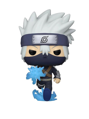 Epic Collectibles Pop Anime: Naruto Shippuden - Young Kakashi Hatake Exclusive Vinyl Figure Bundled with Box Protector Compatible for Funko