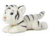 Aurora® Realistic Miyoni® White Tiger Stuffed Animal - Lifelike Details Make a Cherished Companion - Perfect for Decorating Bedrooms or Classrooms