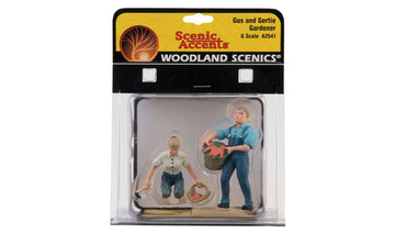 Woodland Scenics G Gus & Girty Gardener WOOA2541