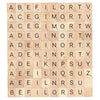 DSYJ 100 Pcs Wood Scrabble Tiles Scrabble Letters 1 Complete Sets of Wood Tiles - Clever and Delights Perfect for Crafts, Letter Tiles, Spelling
