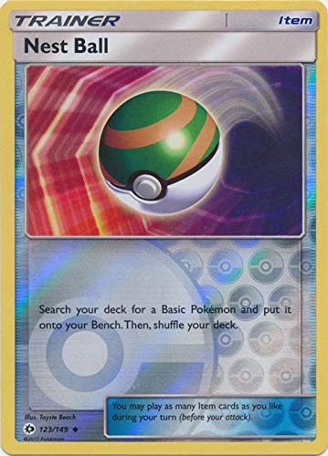 Pokemon - Nest Ball - 123/149 - Uncommon - Reverse Holo