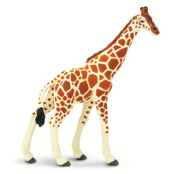 Safari Ltd. Reticulated Giraffe Figurine - Lifelike 7" Model Figure - Educational Toy for Boys, Girls, and Kids Ages 3Y+