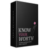 Viral Studios Know Your Worth - 75 Daily Affirmation Card Deck for Confidence, Self-Love & Empowerment - Motivational Cards with Quotes for Women