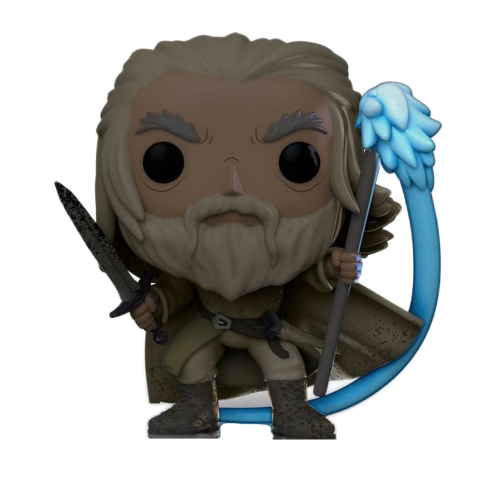 Funko Pop! Movies: The Lord of The Rings - Gandalf The White, Special Edition Glow in The Dark Vinyl Figure #1203