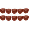 10 Pieces Plastic Mini Western Cowboy Cowgirl Hat Miniature Cute Doll Hat Party Dress Hat for Dollhouse Decoration Creative Gifts, 2.16 x 1.81 inch